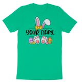 Easter Bunny Girl Monogram T-shirt