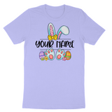 Easter Bunny Girl Monogram T-shirt