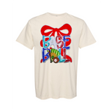 BASEBALL Sequin Bow Statement Patch