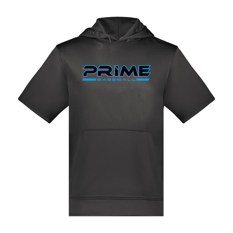 Prime Baseball Wicking Fleece Short Sleeve Hoodie