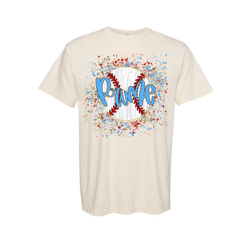 PRIME Paint-Splatter Baseball Tee