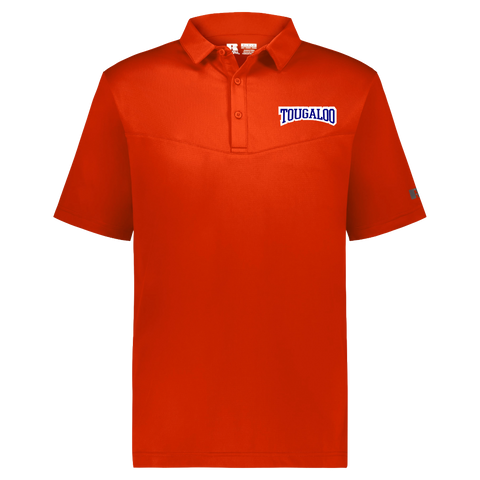 Tougaloo College Arched Logo Polo | Official Bulldogs HBCU Apparel