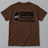 D9 — Stronger Together Election Day Tee