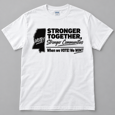 D9 — Stronger Together Election Day Tee