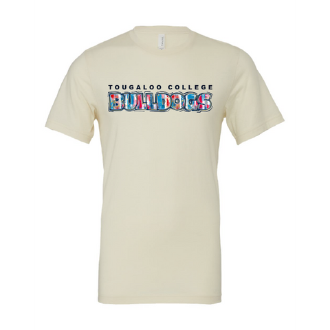 Tougaloo College Bulldogs Water Colors T-shirt