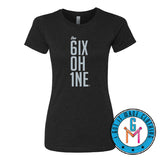 Mississippi 601 Area Code T-shirt LADIES