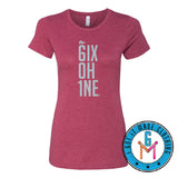 Mississippi 601 Area Code T-shirt LADIES