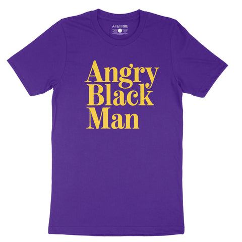 Angry Black Man Short-Sleeve Unisex T-Shirt