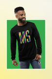 Mississippi Mardi Gras Graphic Longsleeve T-shirt