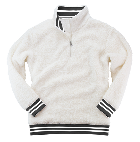 Varsity Quarter Zip Sherpa