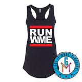 RUN with ME Ladies Racerback Tank