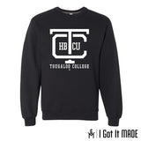 Tougaloo College HBCU Crewneck Sweatshirt (white print)