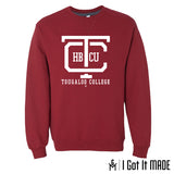 Tougaloo College HBCU Crewneck Sweatshirt (white print)