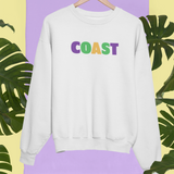 Coast Mardi Gras Graphic Sweatshirt