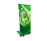 Double Foot Retractable Banner (33" x 81")
